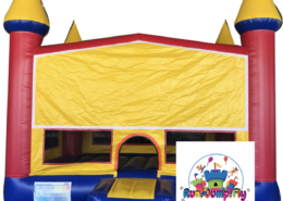 Art Panels Castle Bounce House