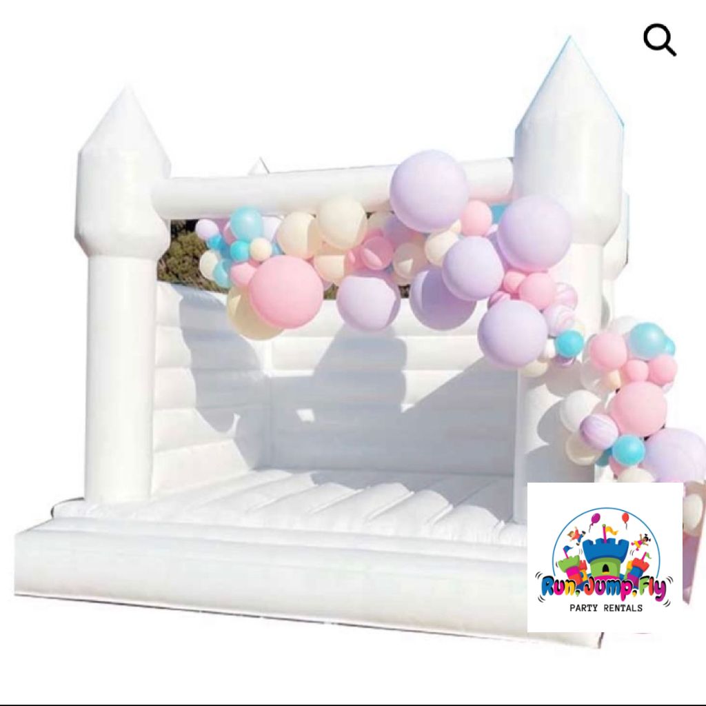 Custom Wedding Bouncy Castle Run Jump Fly Party Rentals