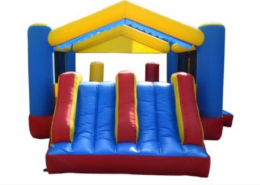 Bouncy House Double Slide Game