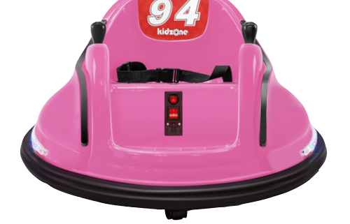 6V Racer Toy Electric Ride On Bumper Car Pink