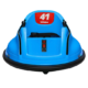 6V Racer Toy Electric Ride On Bumper Car Blue